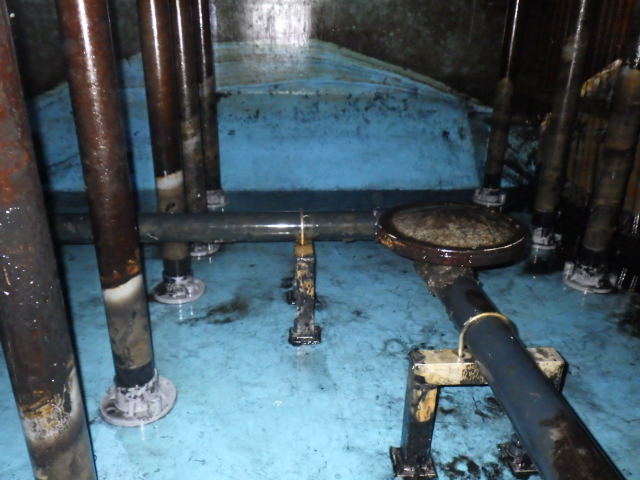 接触酸化槽 清掃後